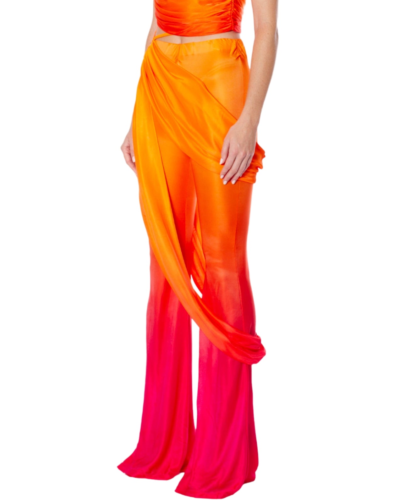 ANDREADAMO Jersey Flare Pants