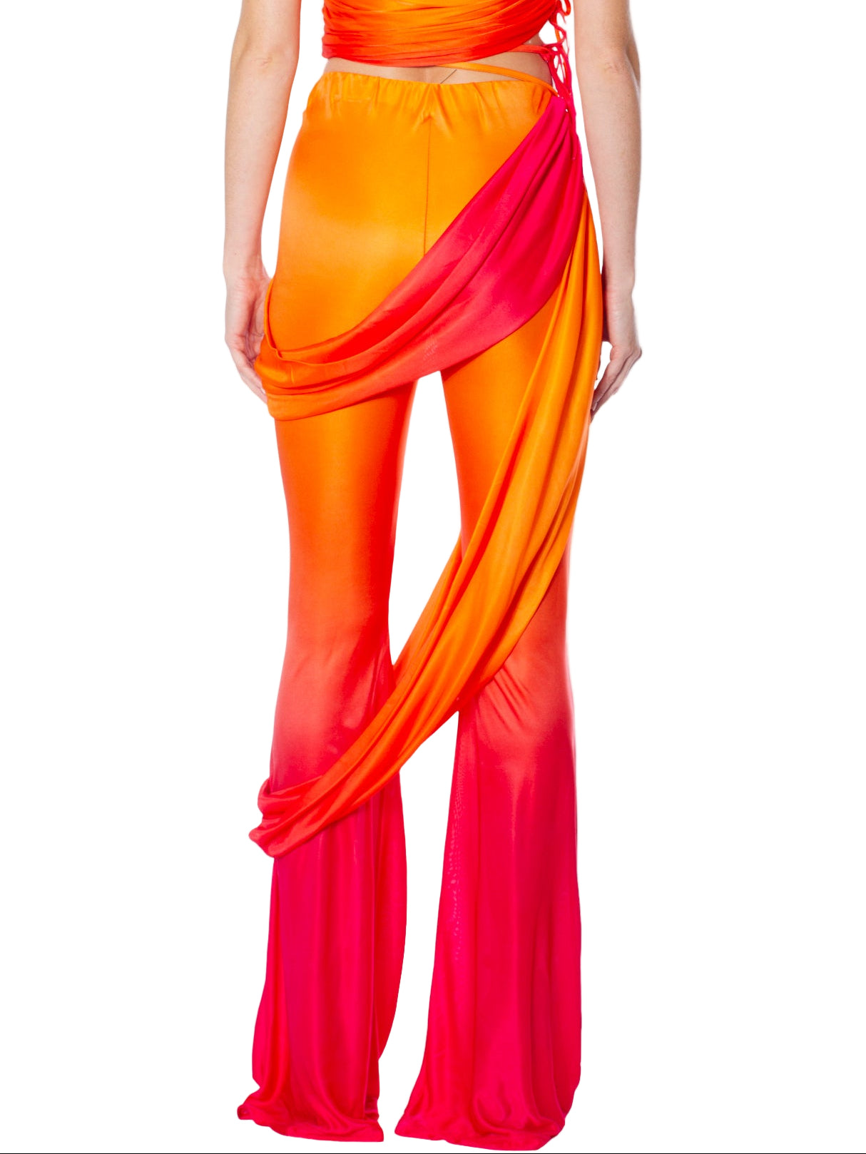 ANDREADAMO Jersey Flare Pants