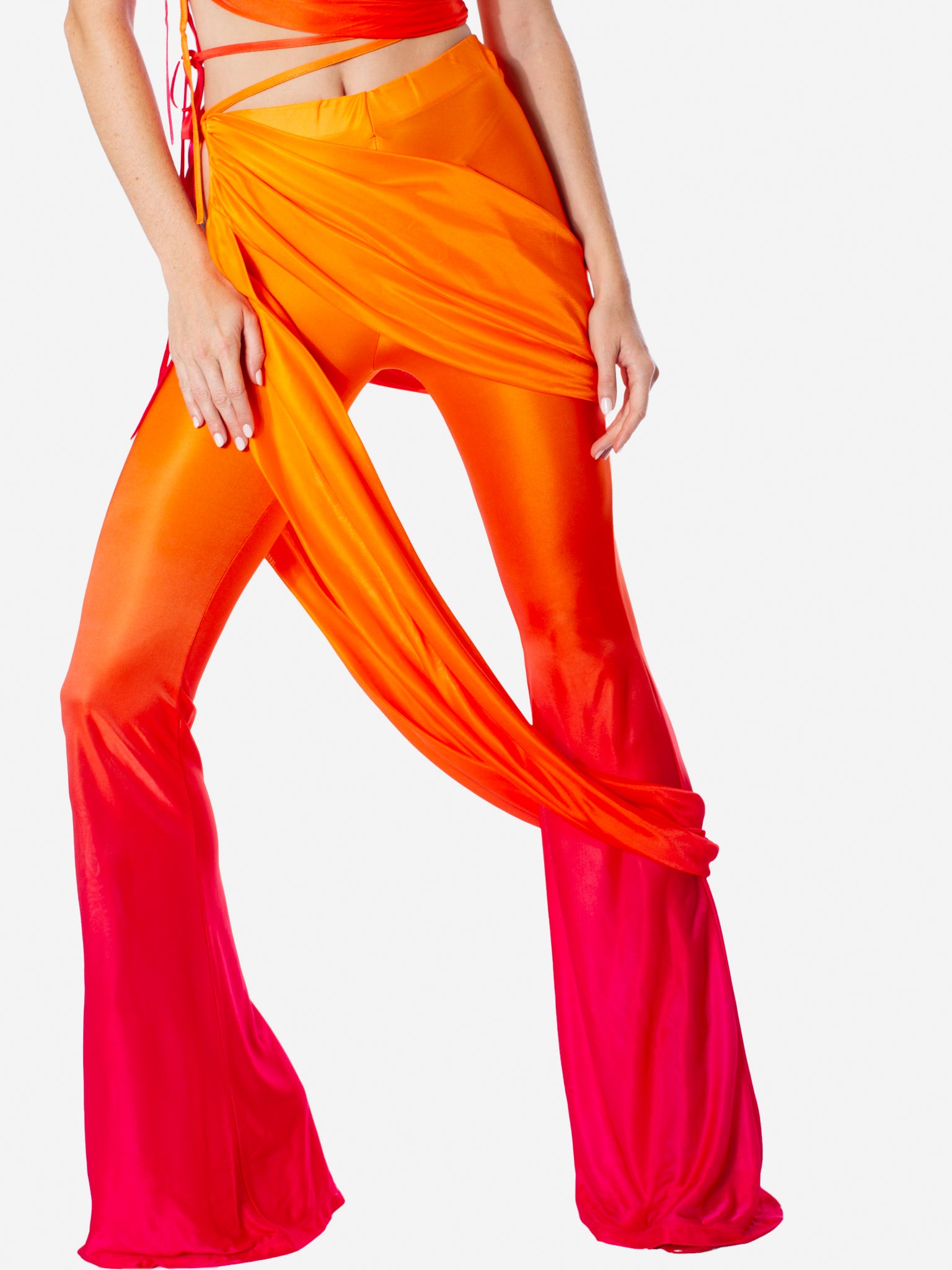 ANDREADAMO Jersey Flare Pants