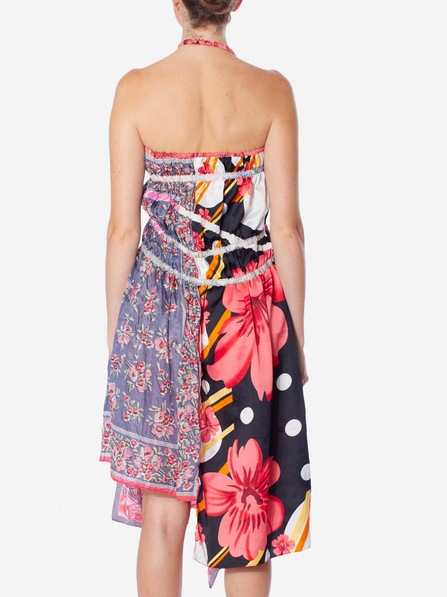 1/OFF PARIS Silk Scarf Elastic Skirt/Dress