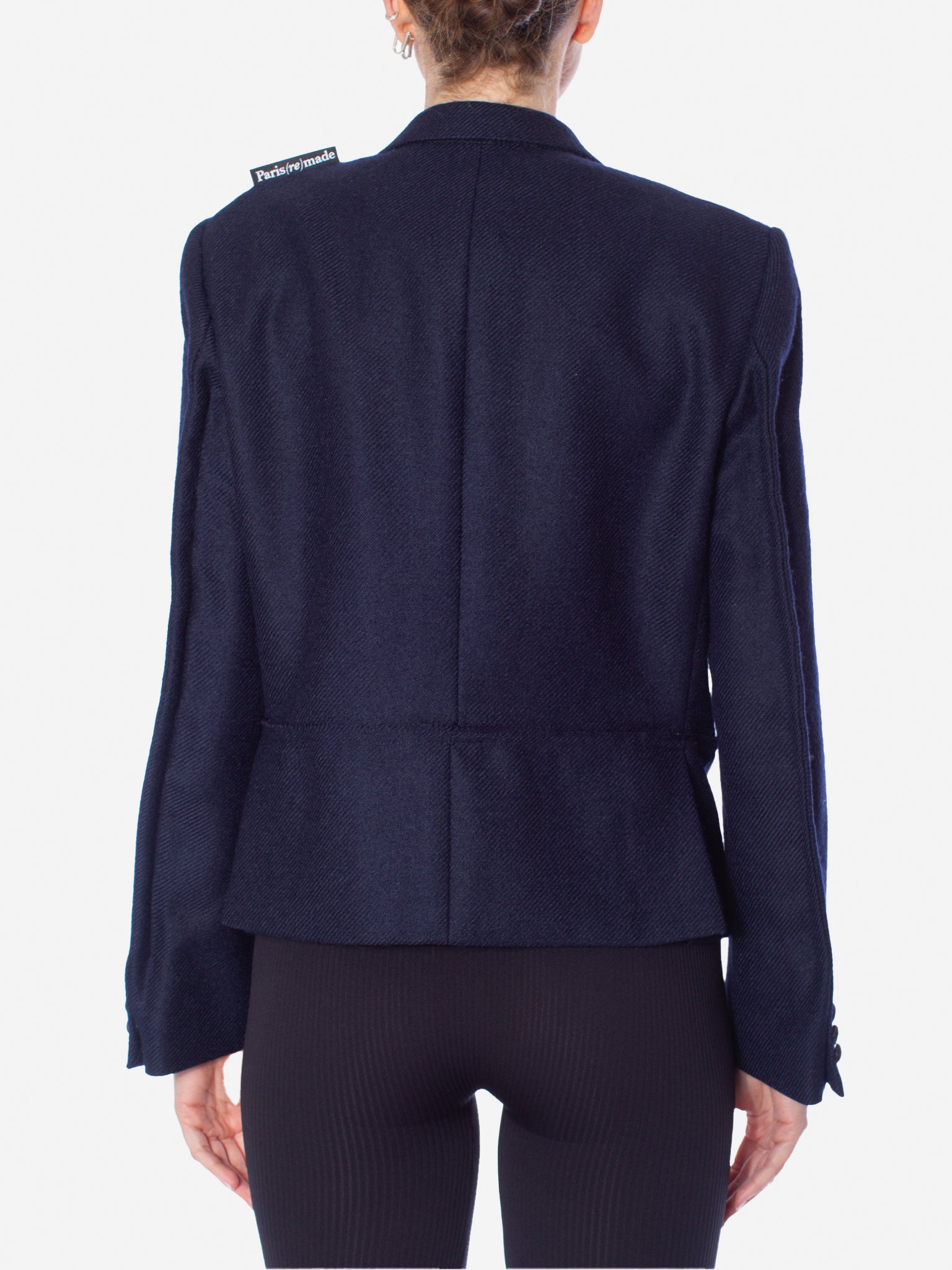 1/OFF PARIS Cropped Midi Pocket Blazer
