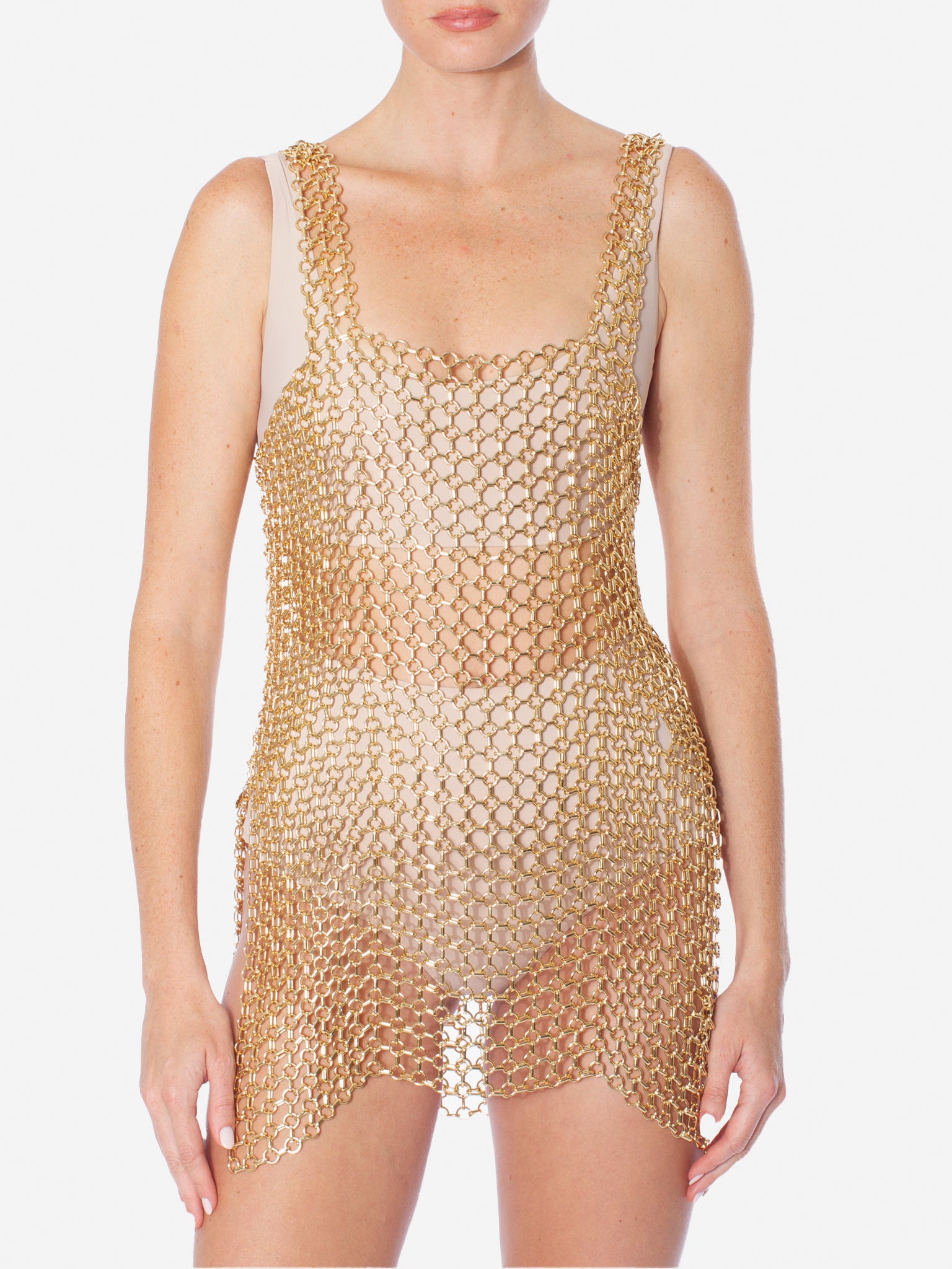 SILVIA GNECCHI Chainmail Dress