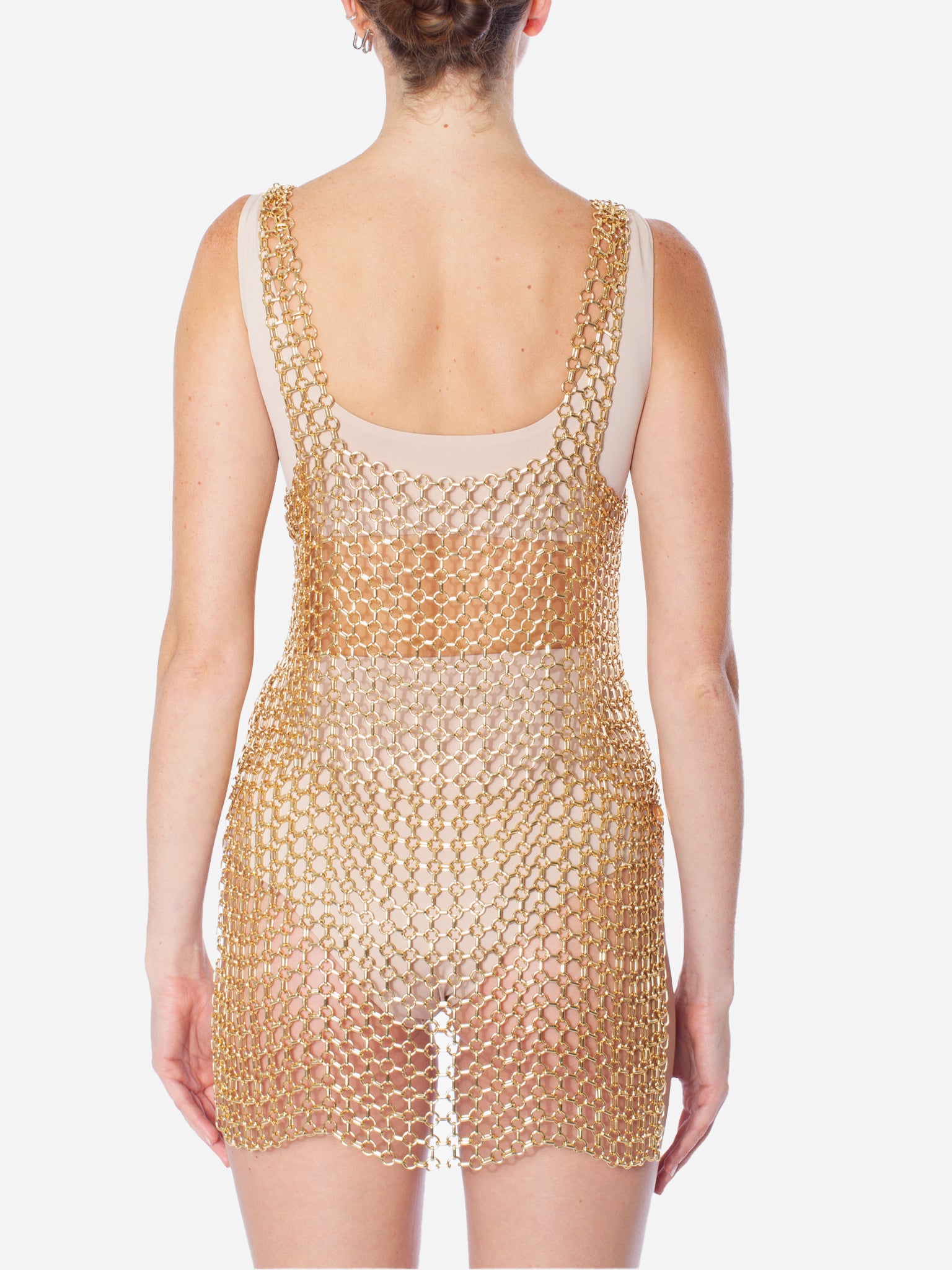 SILVIA GNECCHI Chainmail Dress