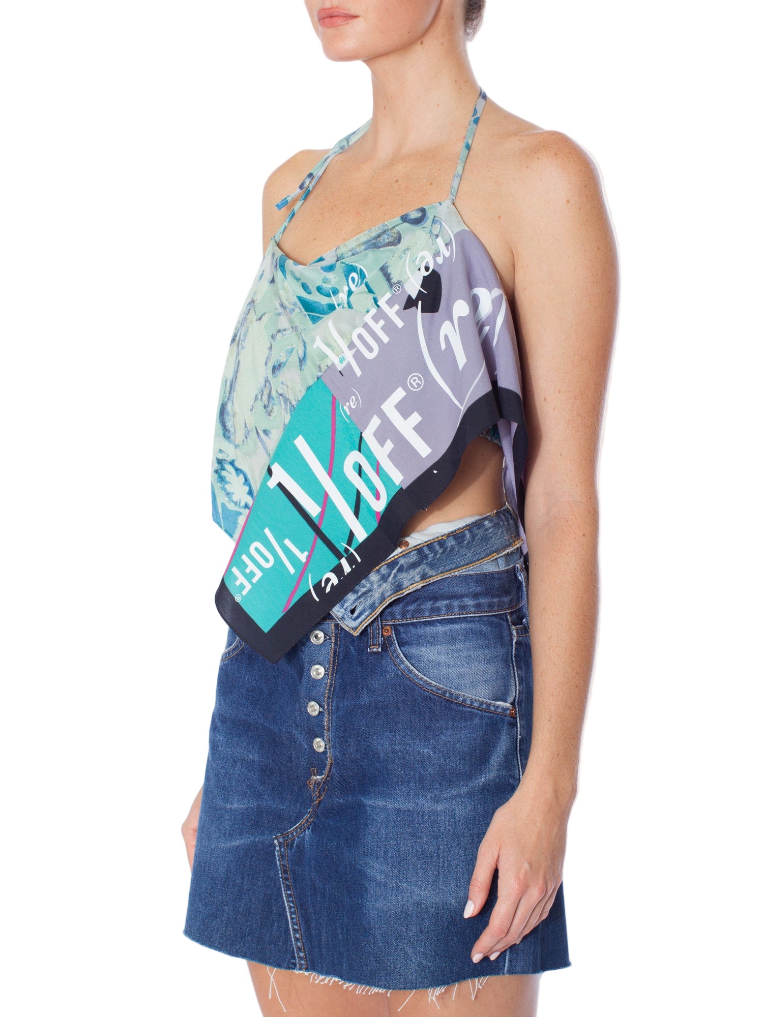 1/OFF PARIS Top Scarf Backless