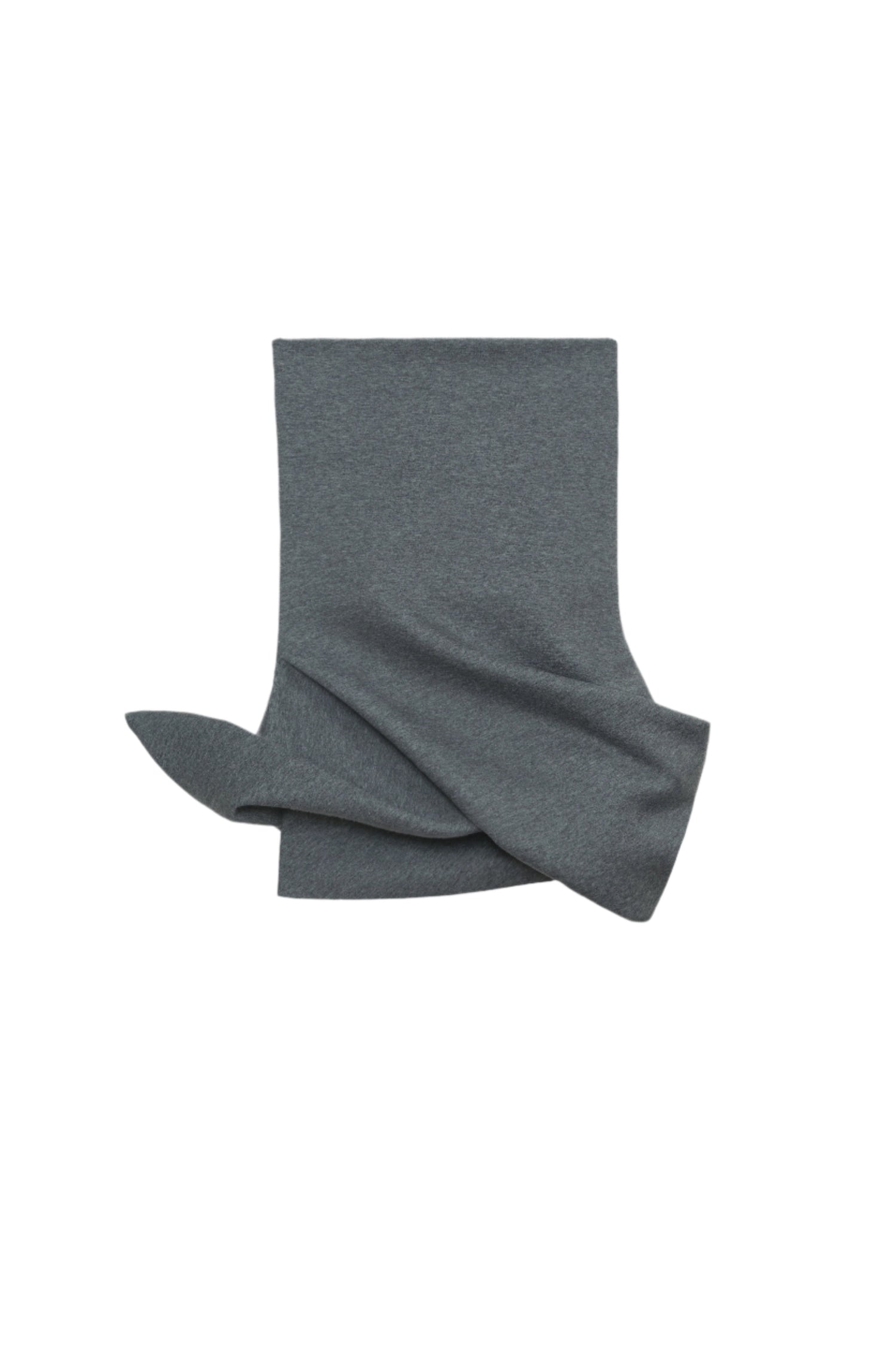 GIA STUDIOS Grey Strapless Asymmetric Top