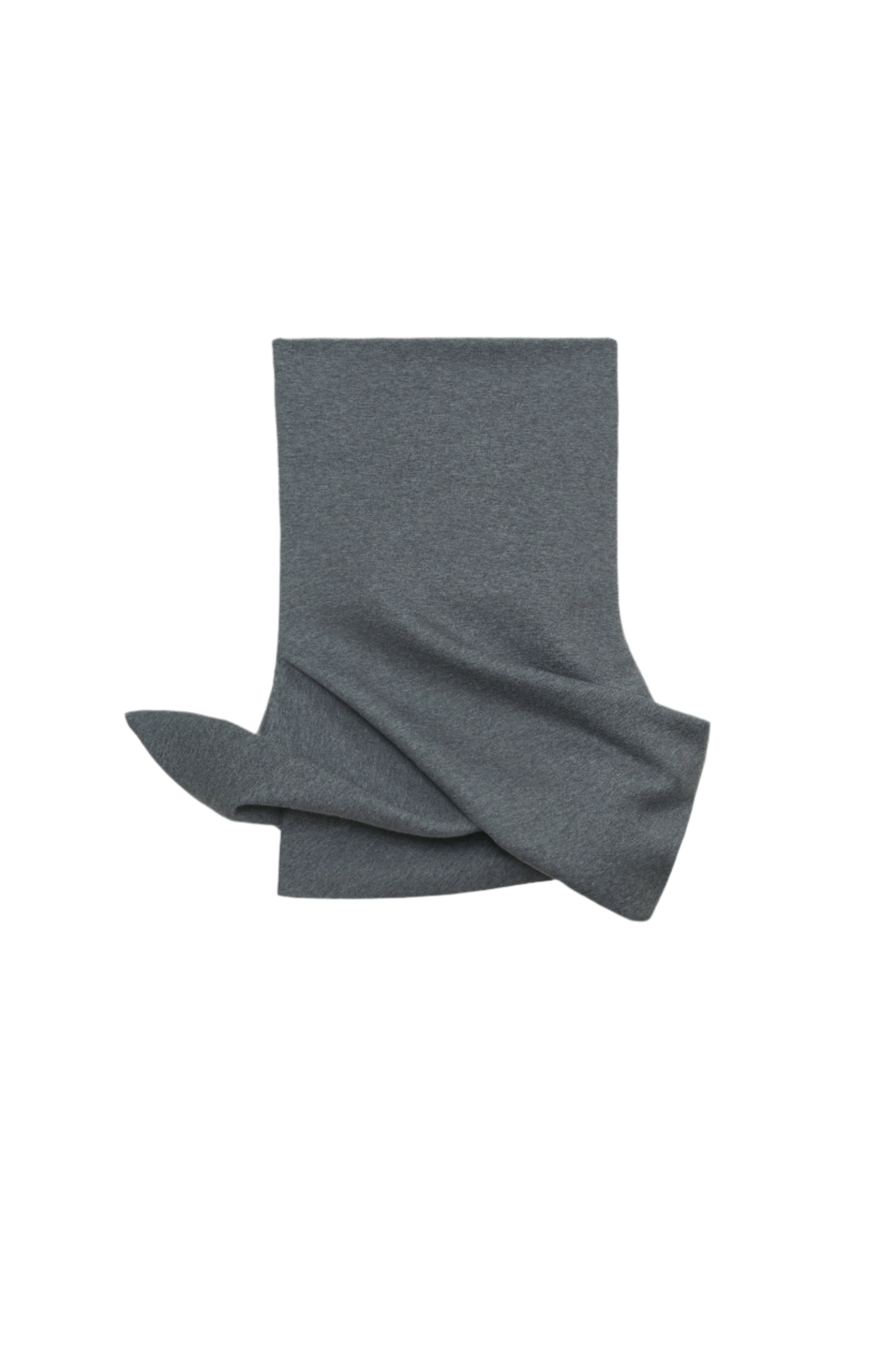 GIA STUDIOS Grey Strapless Asymmetric Top
