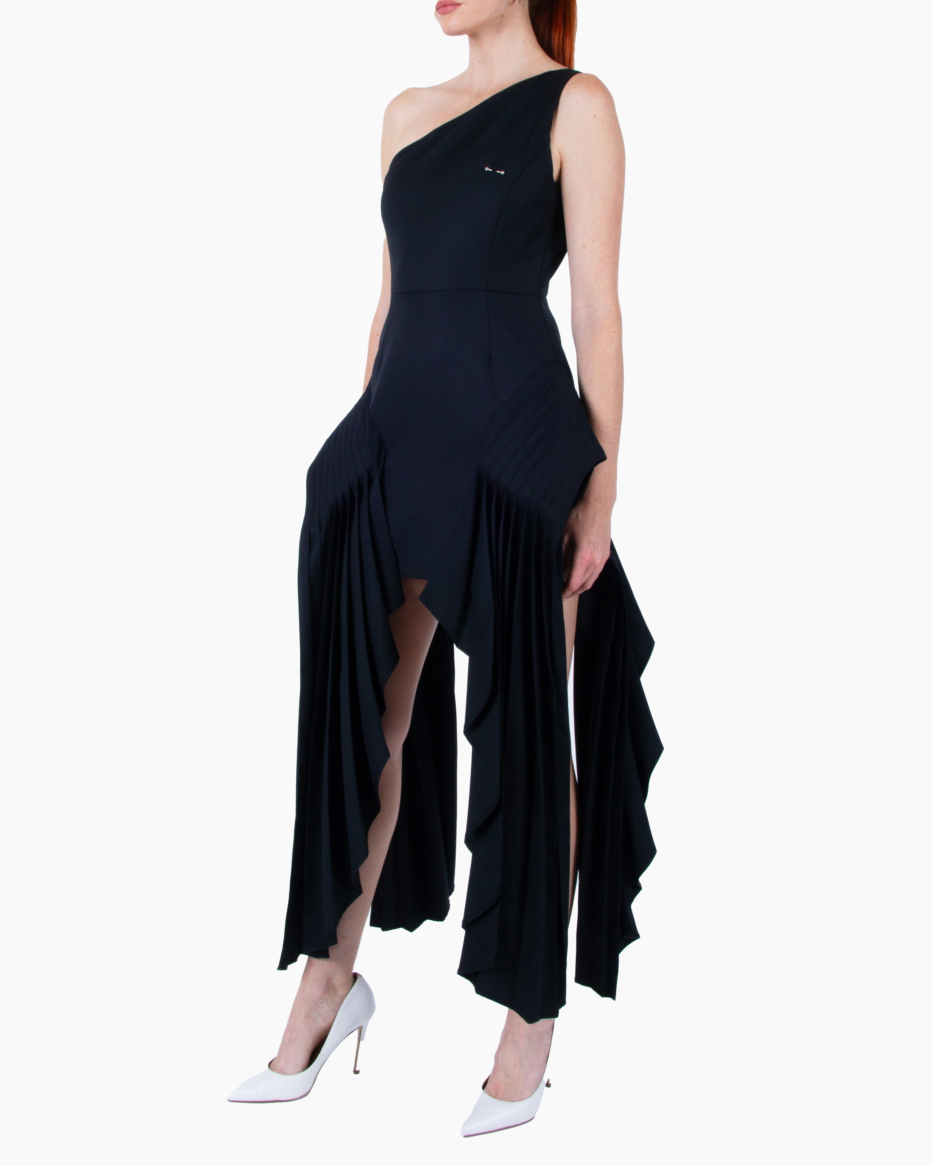 BONBOM One Shoulder Chandelier Dress