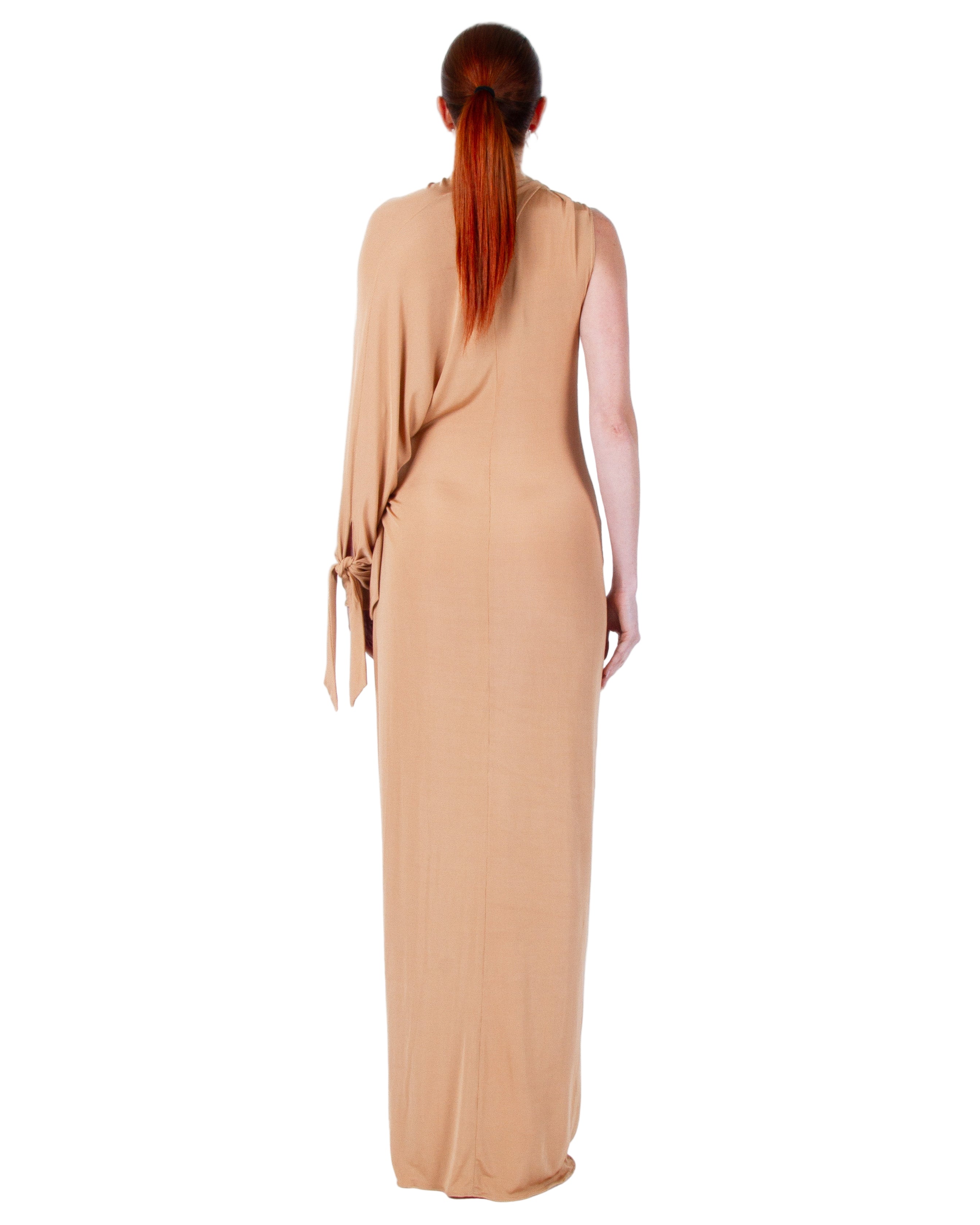 ATLEIN Long Sleeves Cut Out Ruffle Dress