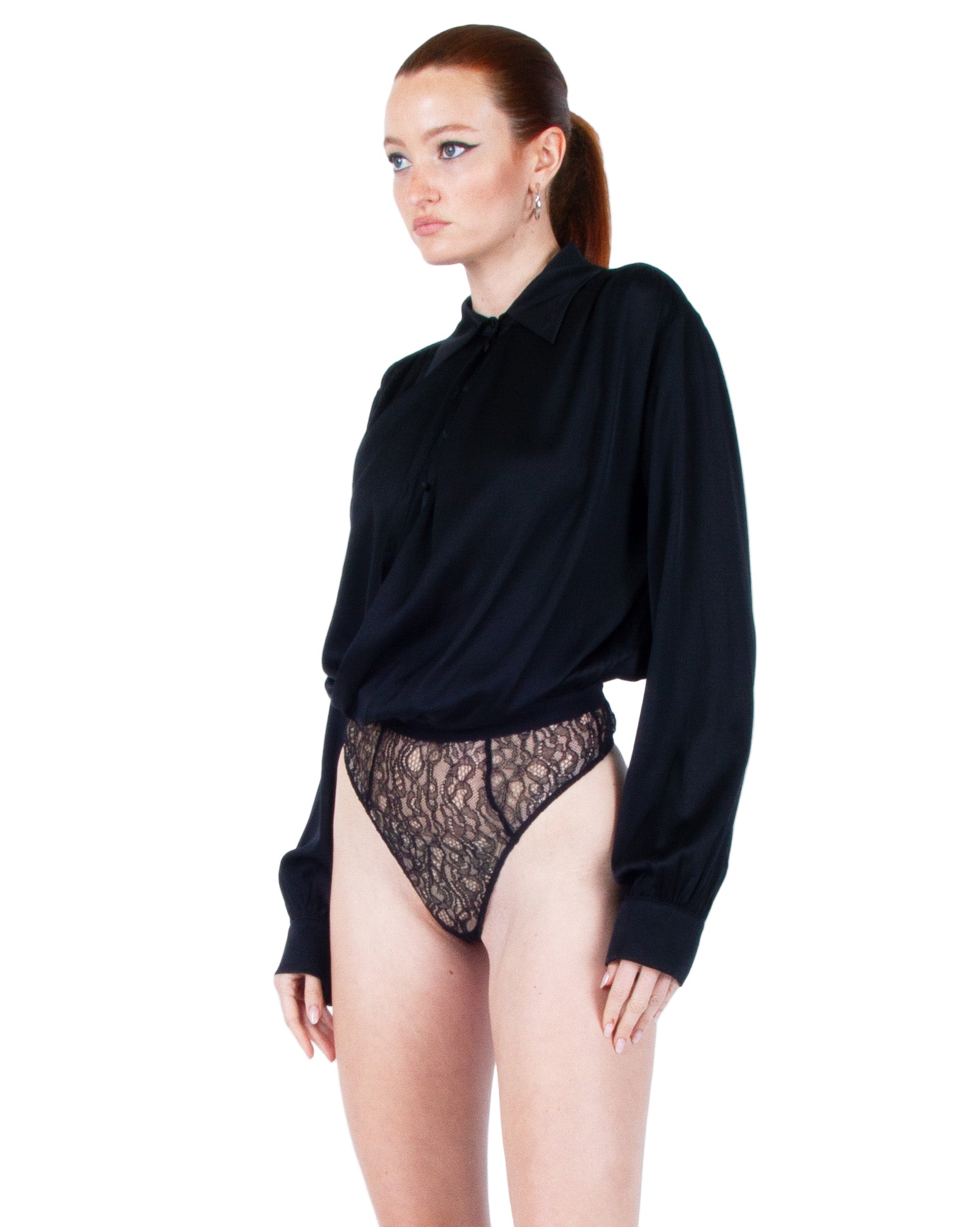 KIKI DE MONTPARNASSE Crossover Bodysuit