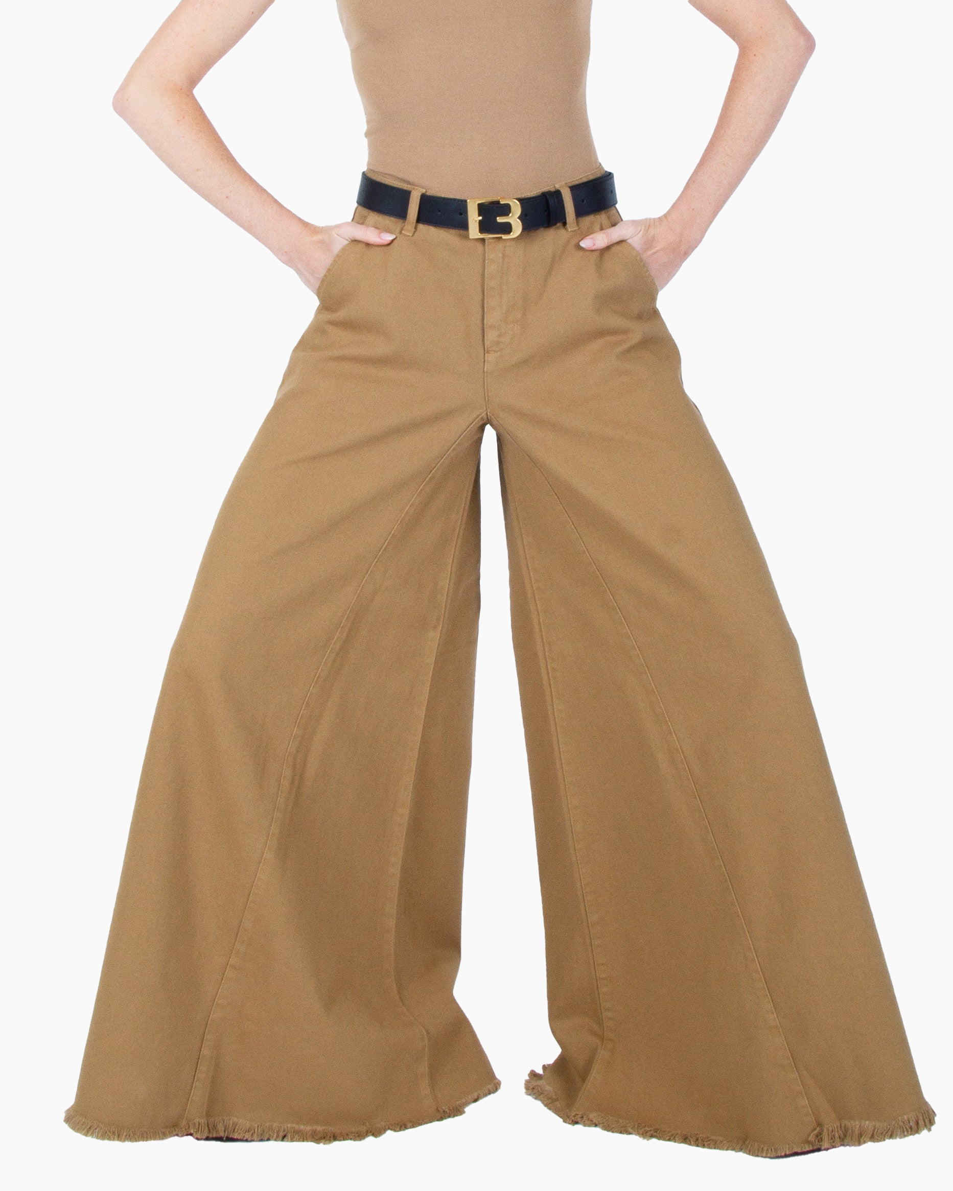 FEDERICA TOSI Jeans Wide Bull Denim