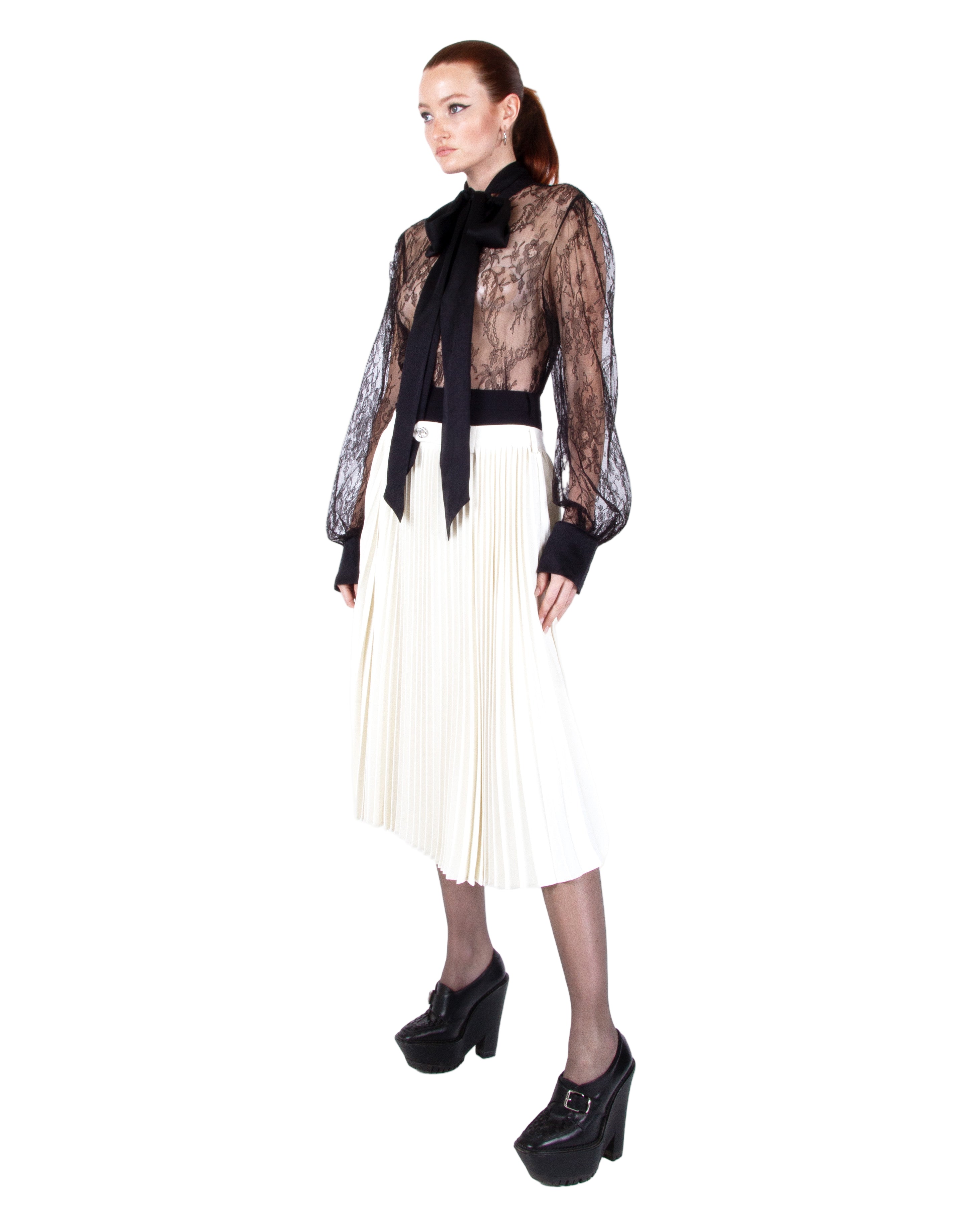 KIKI DE MONTPARNASSE All Over Lace Blouse