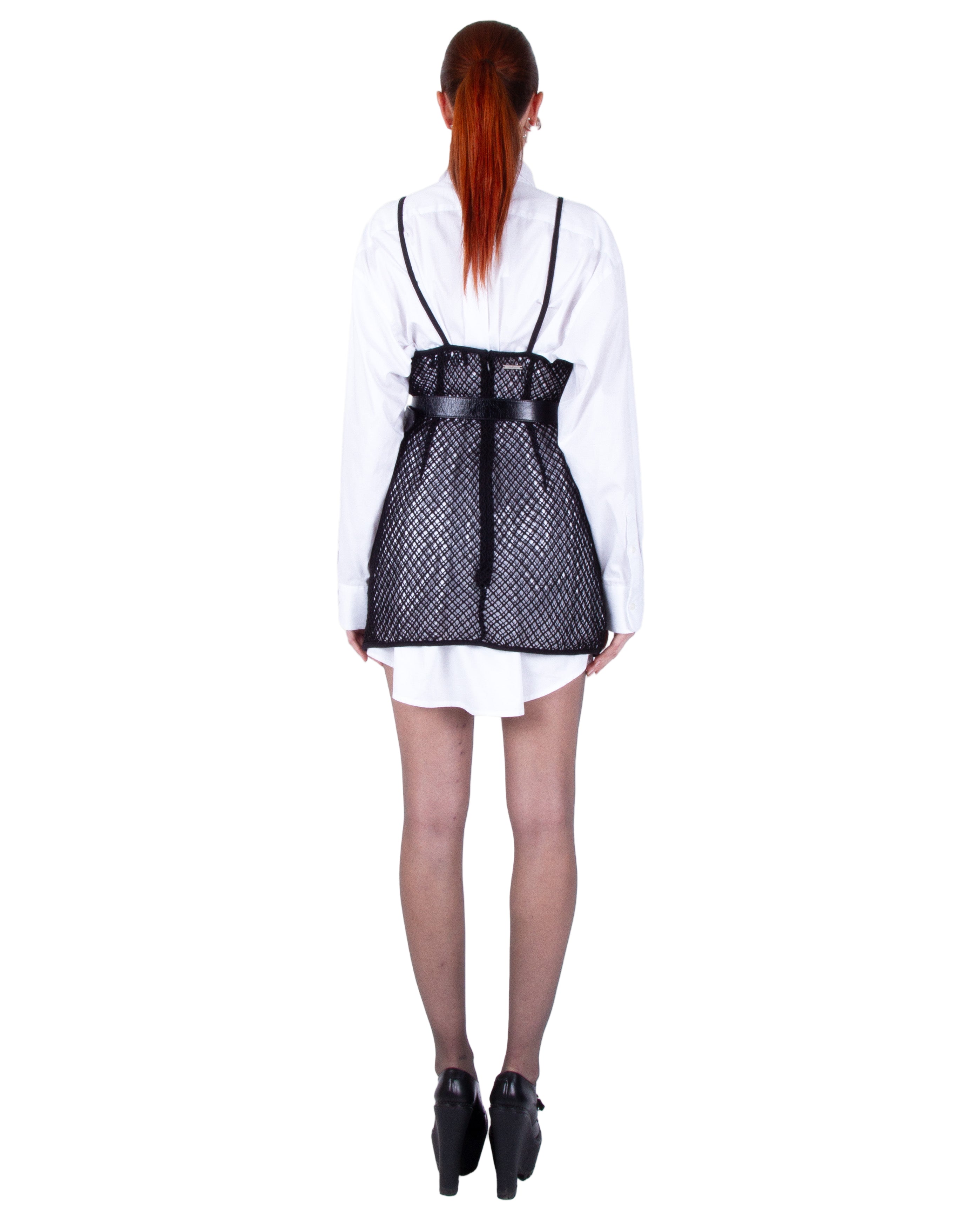 BONBOM Net Mini Dress