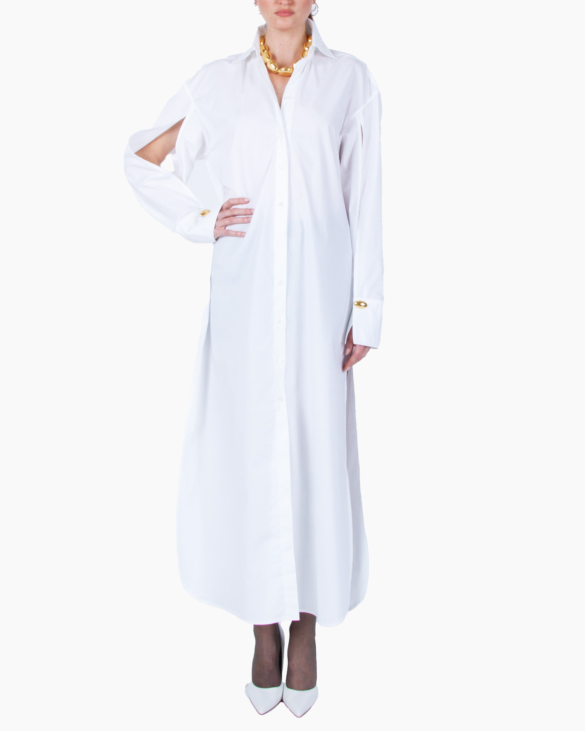 FEDERICA TOSI Dress with Cutout Sleeves