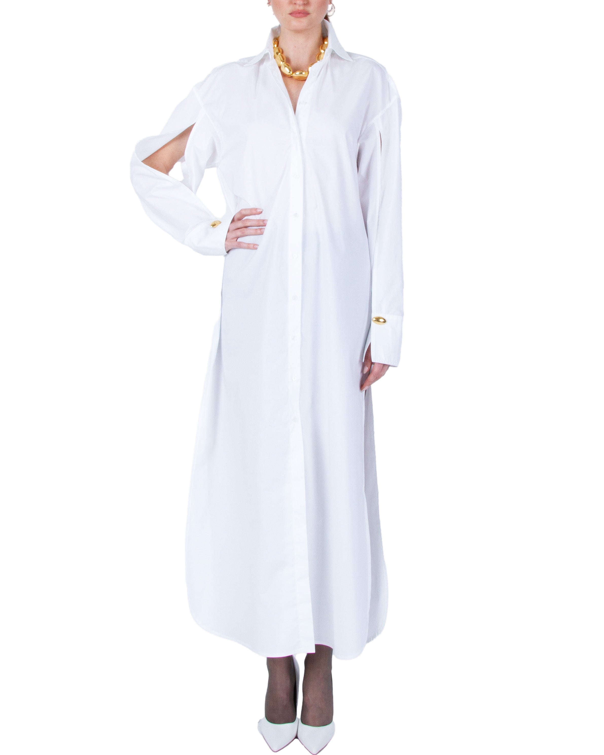 FEDERICA TOSI Dress with Cutout Sleeves