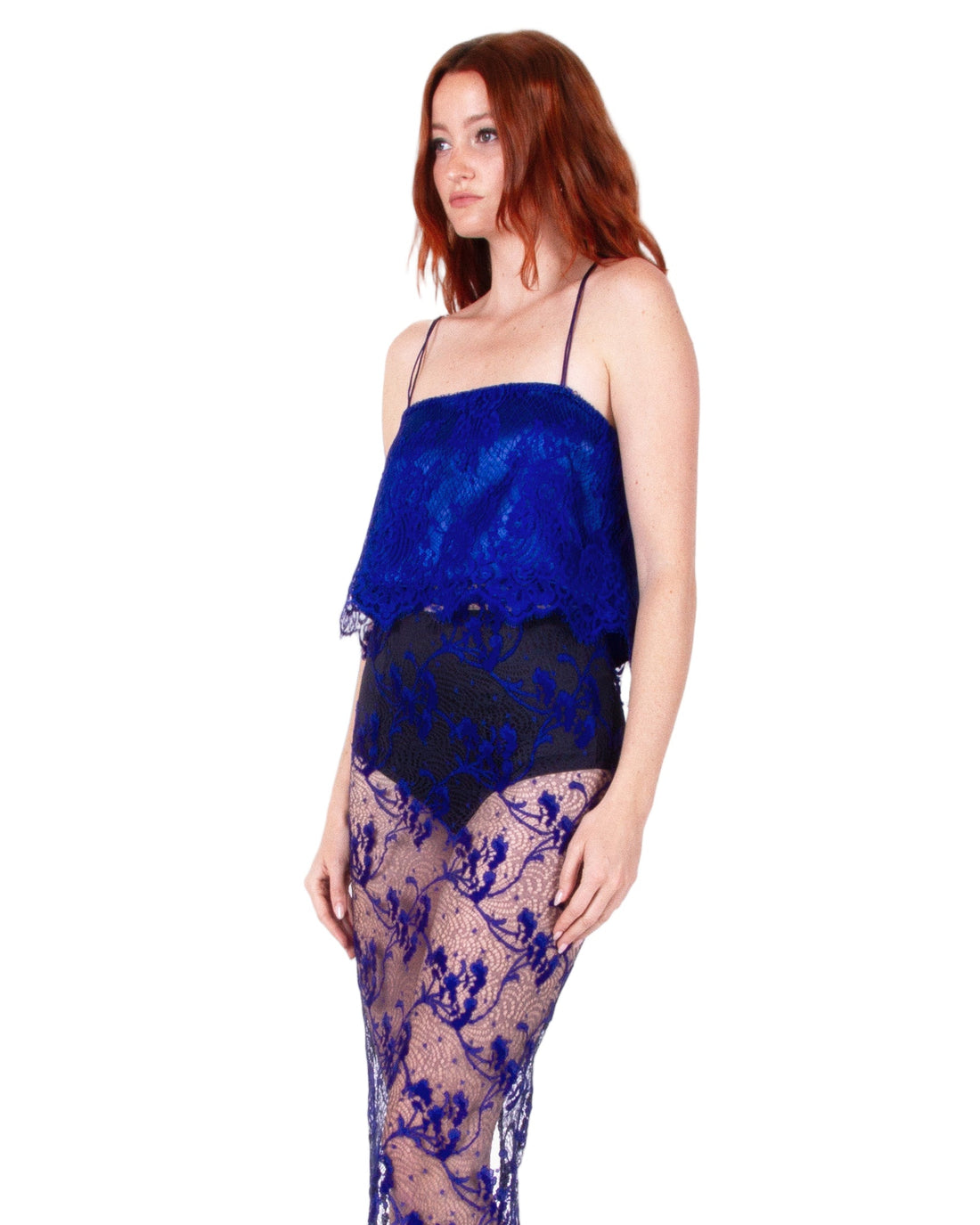 AOTC The Sophia Top in Blue