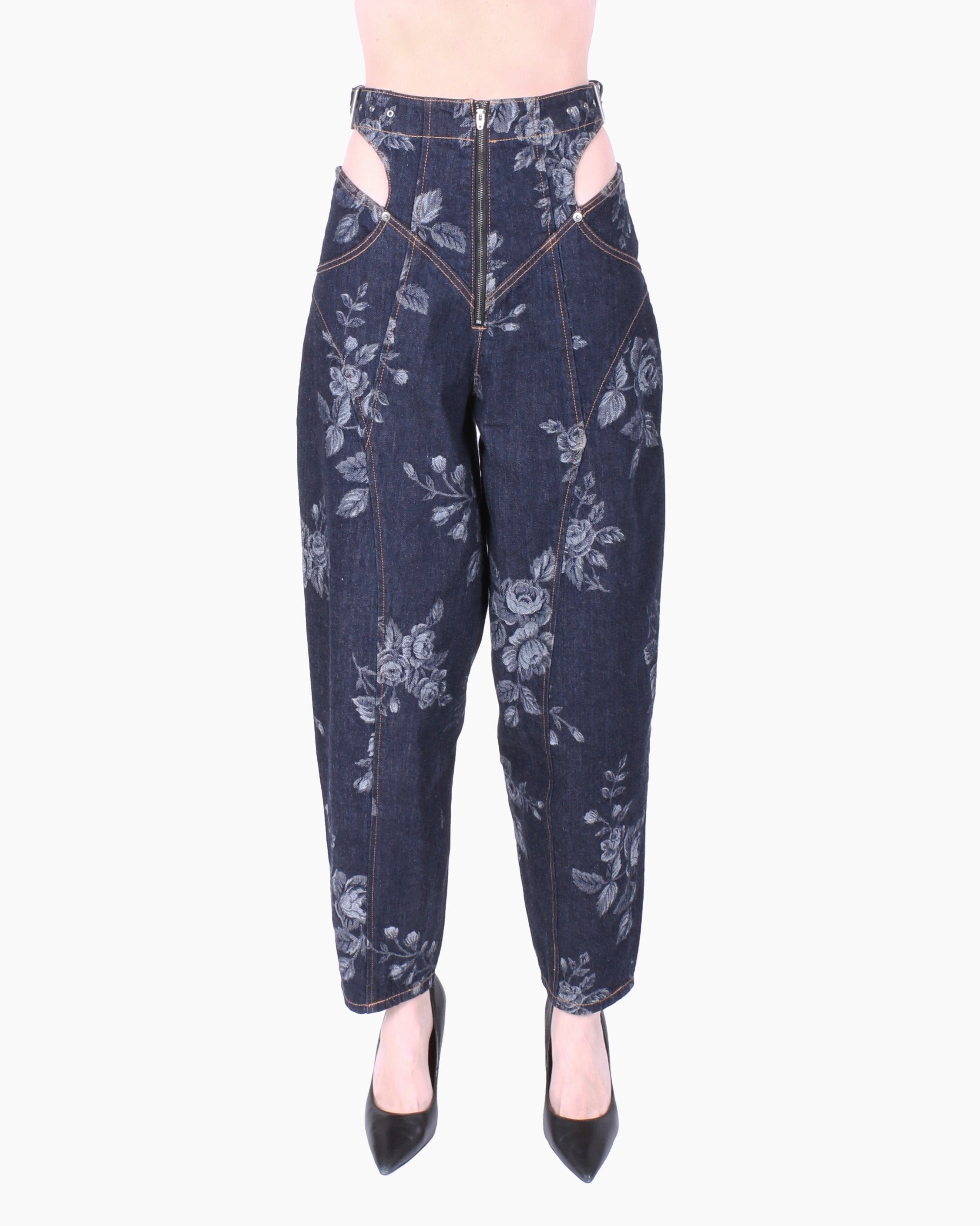 FETICO Rose High-Waisted Jeans