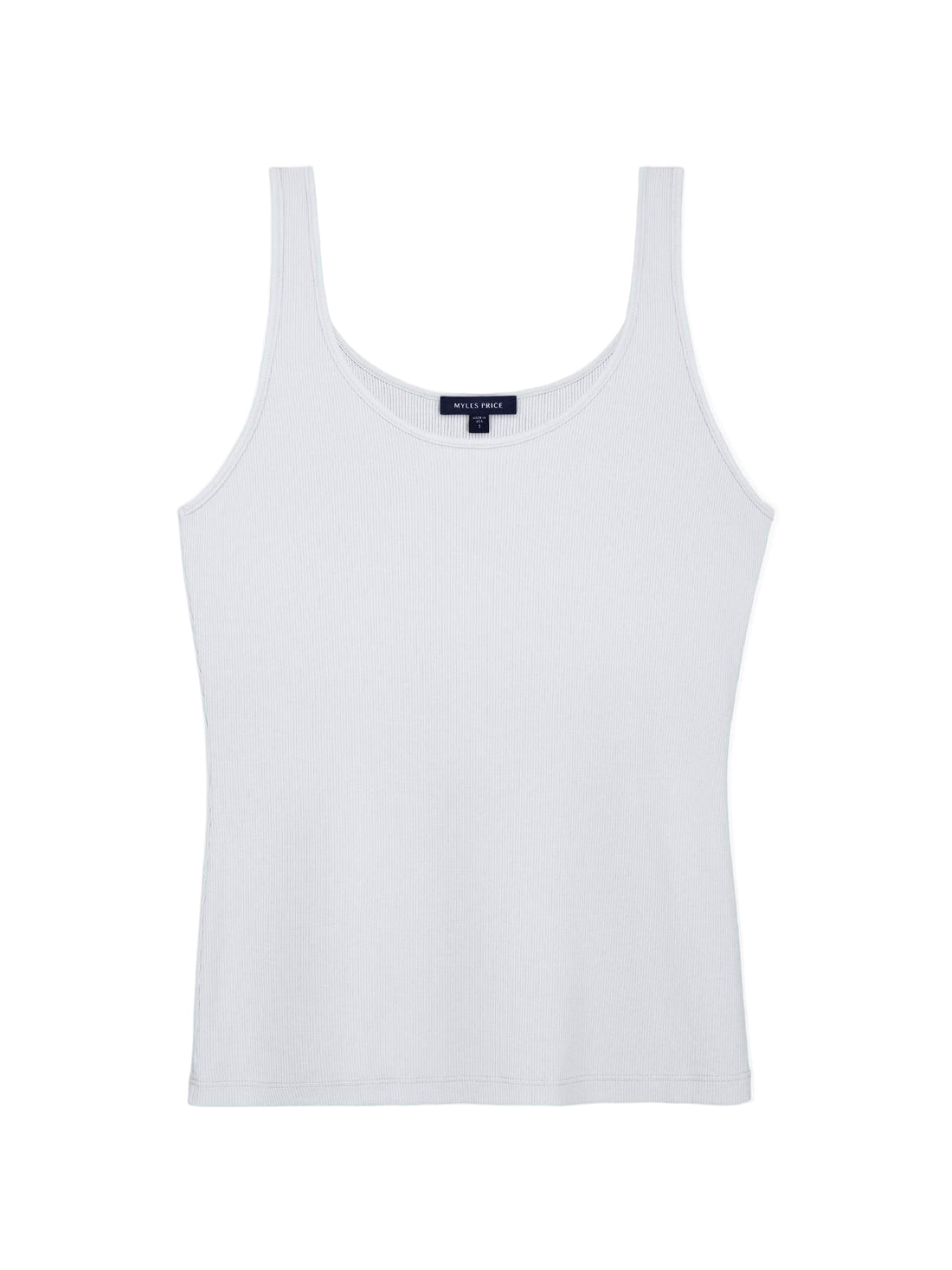 MYLES PRICE MiniRib Tank in Black