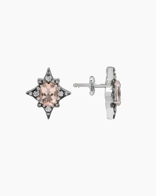 MIREL The Major Star of Nyx Earrings (Morganite)