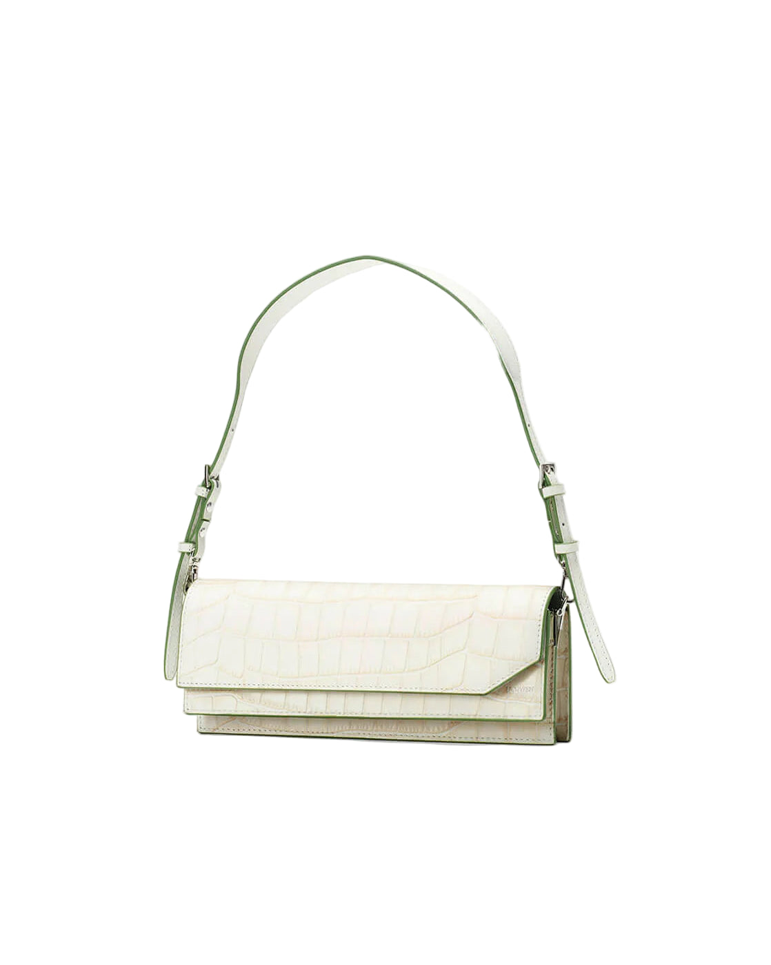 HAN WEN STUDIO Naomi Croc Slim Bag
