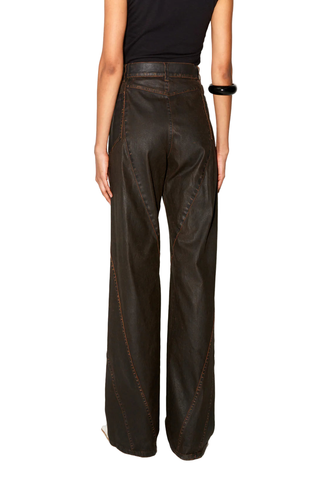 FACON JACMIN Palerma Pants Brown Wax