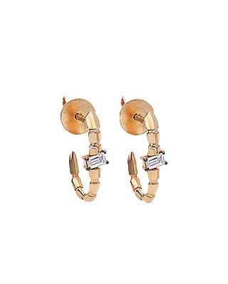 SELDA Baguette Small Size Aguna Earrings