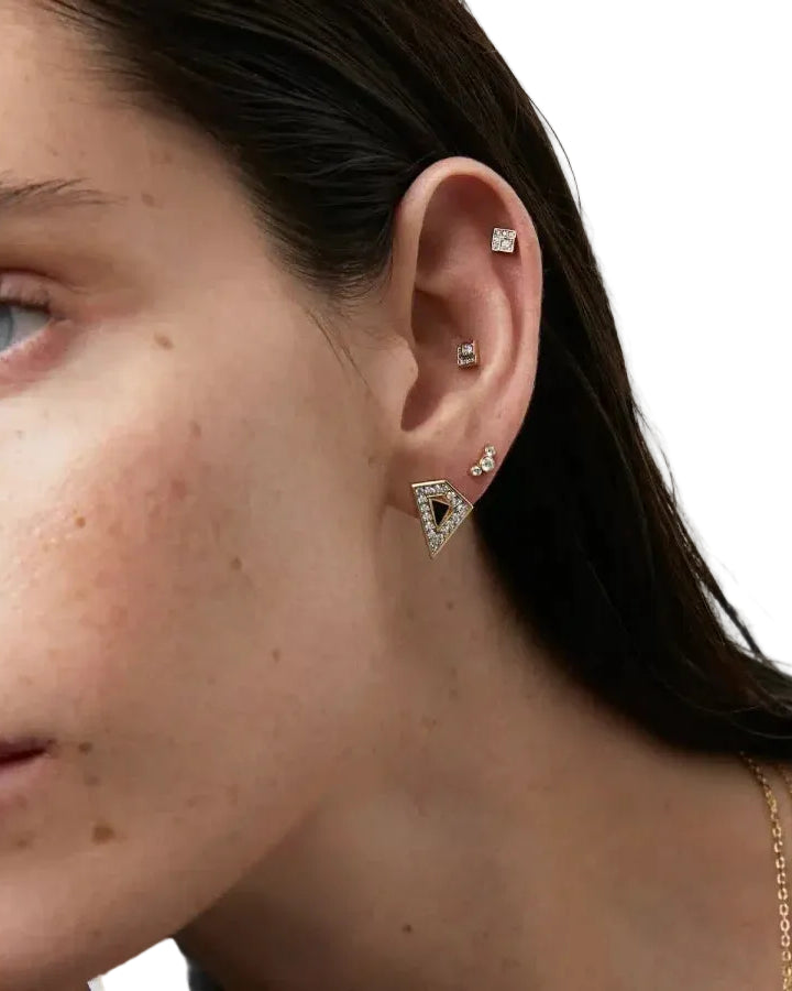 RITA JEWELRY Trio Diamond Piercing