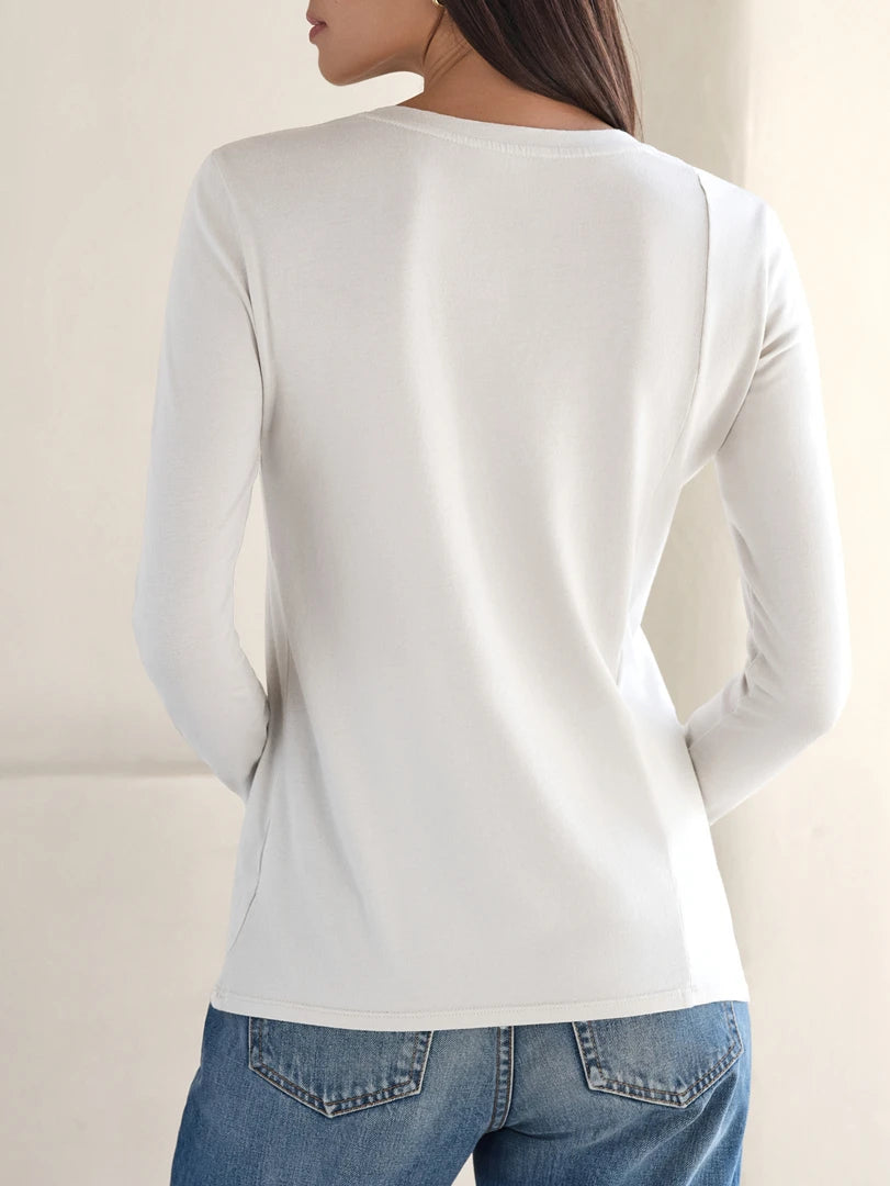 MYLES PRICE Long Sleeve Mini Jersey Tee