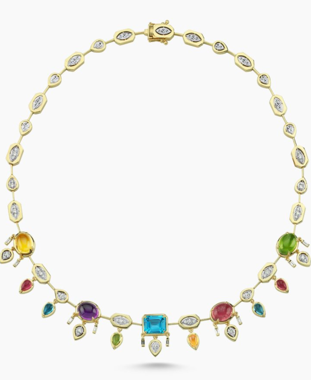 MELIS GORAL Focus Multi Color Necklace