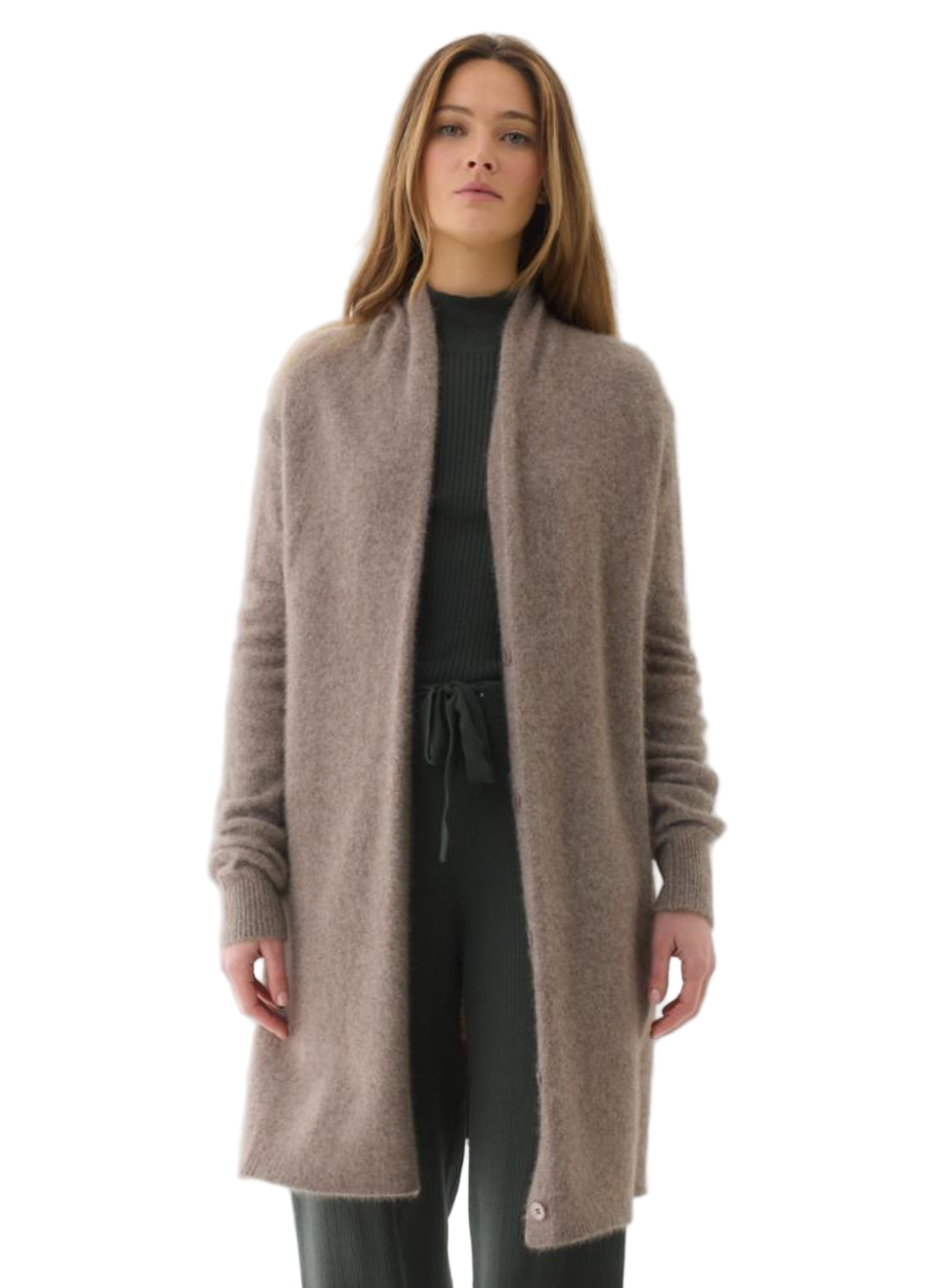 MAJESTIC FILATURES Merino Fox Midi Cardigan