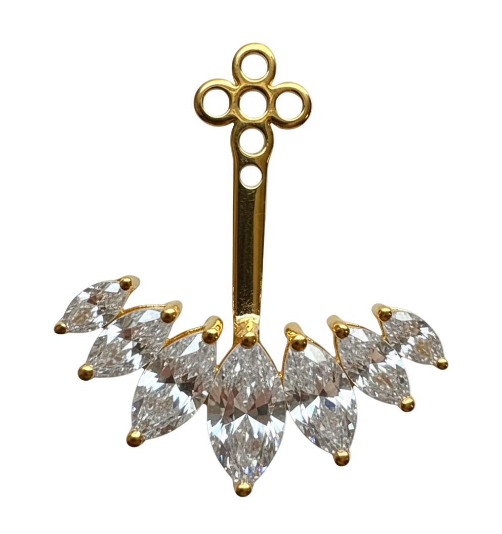 LUMENIRI Marquise Earring Jacket