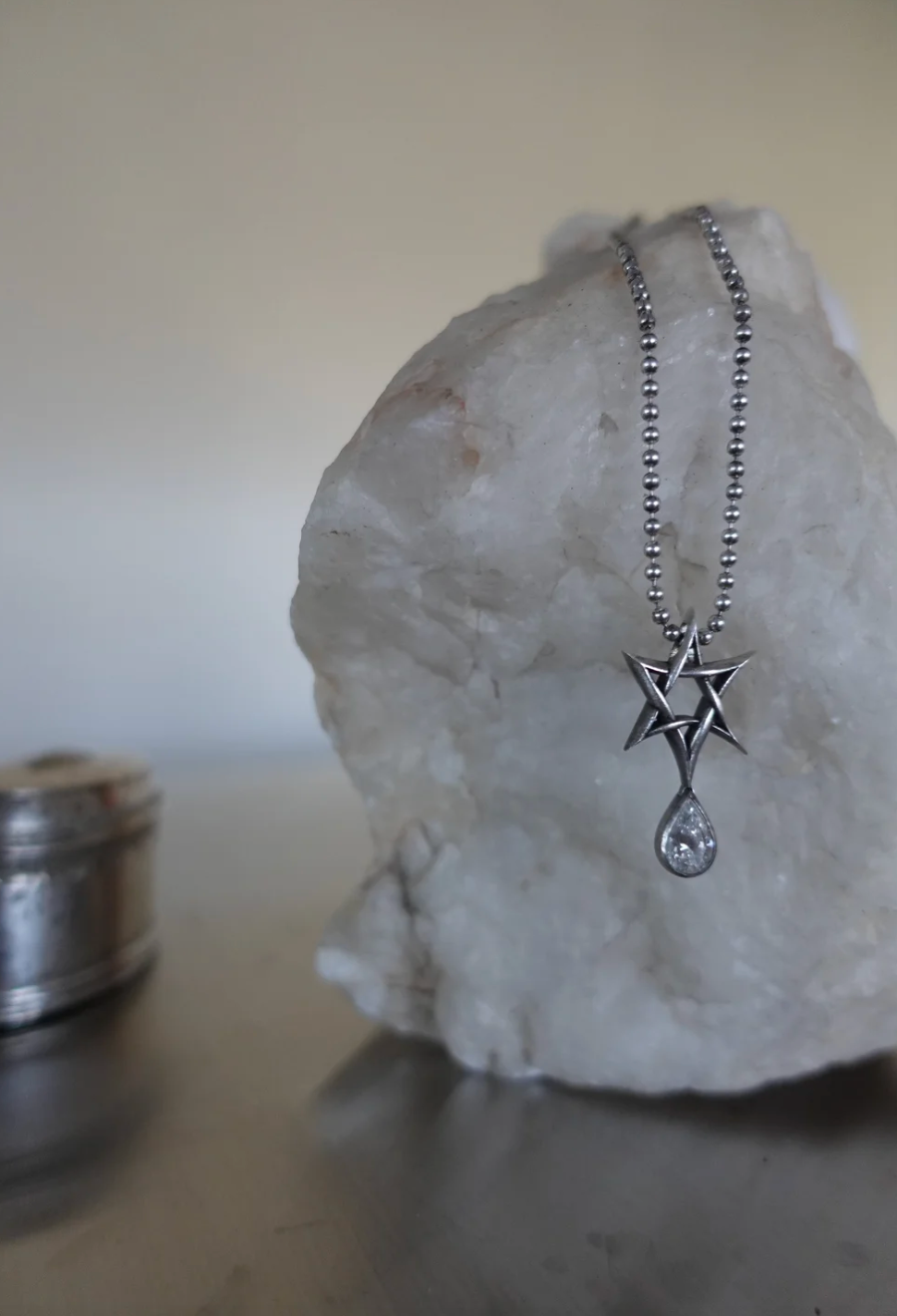 HANNAH POLSKIN STUDIO Magen David Pendant in Sterling Silver