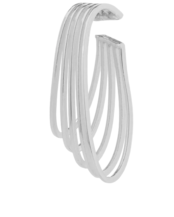 FEDERICA TOSI Ear Cuff La Cage Silver