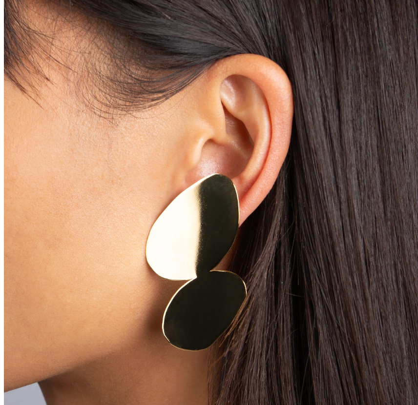 FEDERICA TOSI Jenny Earring Gold