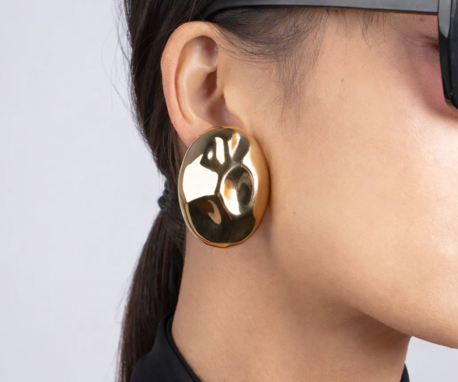 FEDERICA TOSI Rock Earring Gold
