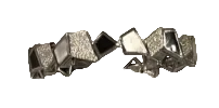 TALES OF STONES Fragment Bangel White Gold
