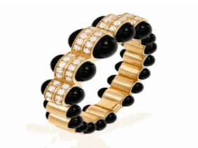 TALES OF STONES Black Atom Ring