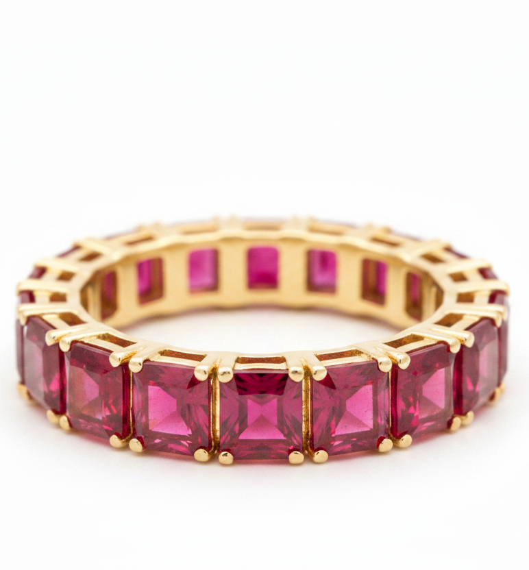TALES OF STONES Ruby Eternity Ring