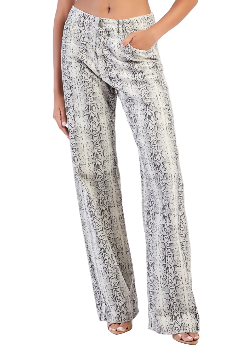 FEDERICA TOSI Python Jeans