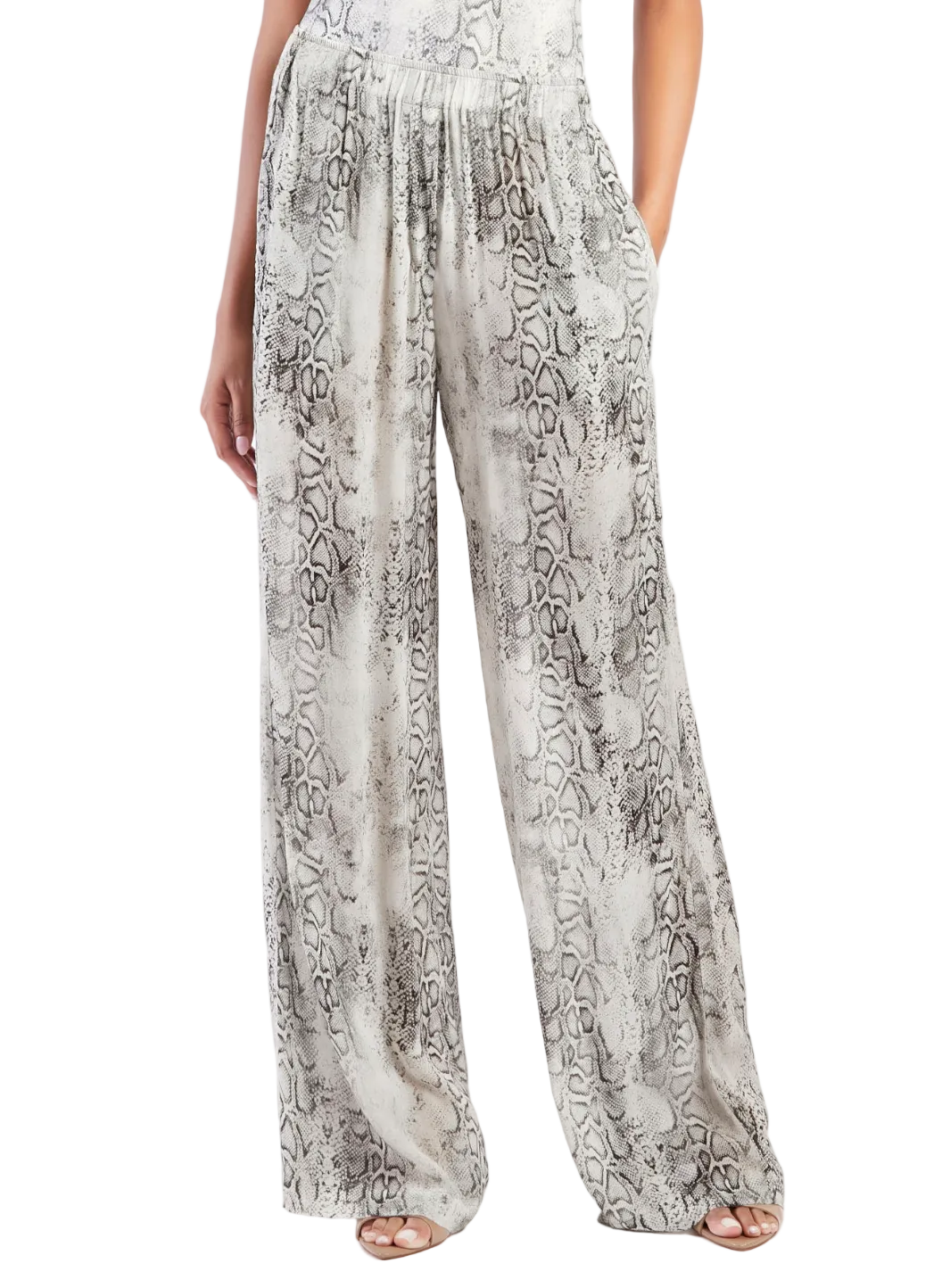 FEDERICA TOSI Draped Python Pants