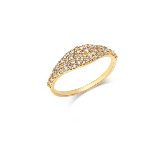 LUMENIRI Pave Pinky Ring