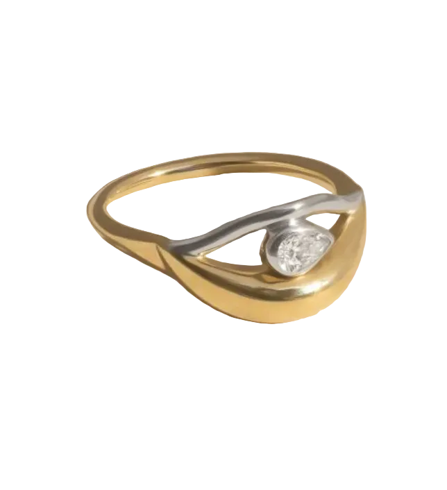 TALES OF STONES Diamond Salvatore Eye Ring
