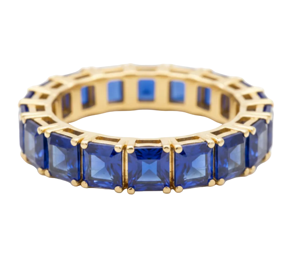 TALES OF STONES Sapphire Eternity Ring