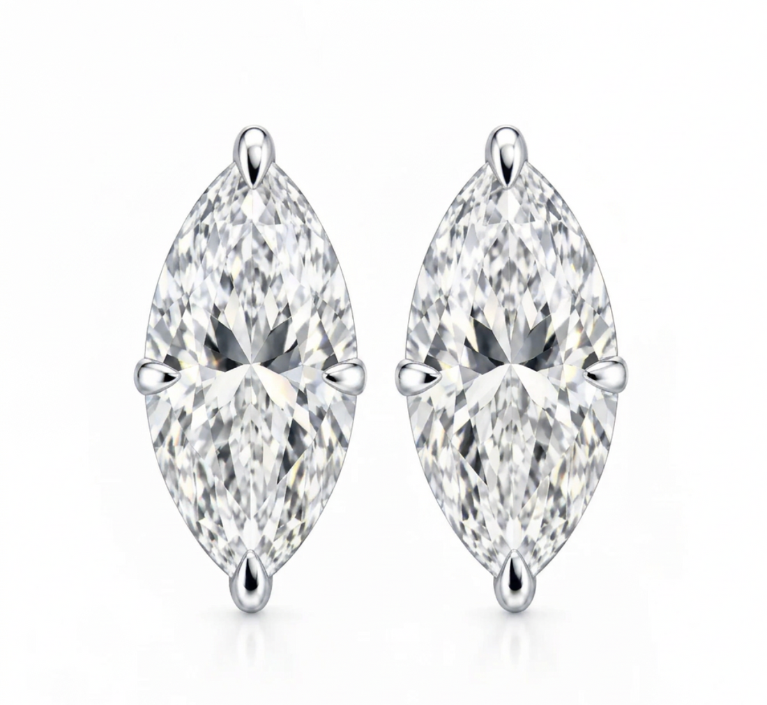 LUMENIRI Marquise Studs