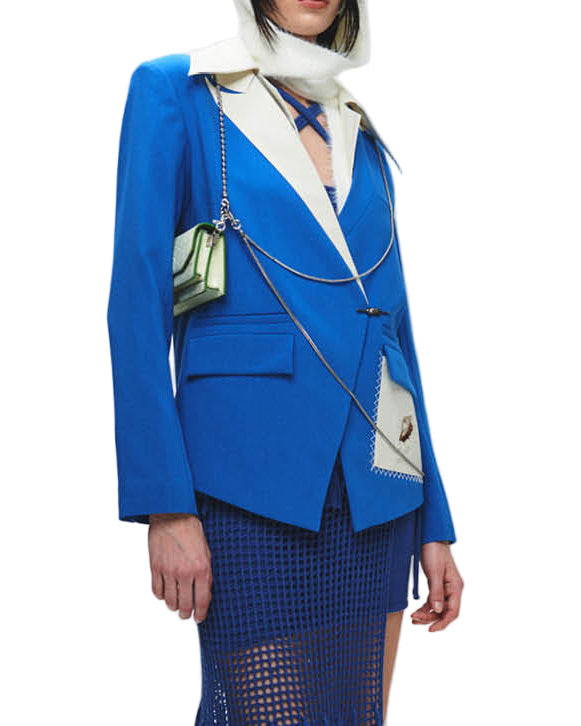 HAN WEN STUDIO Seashell Embroidered Blazer