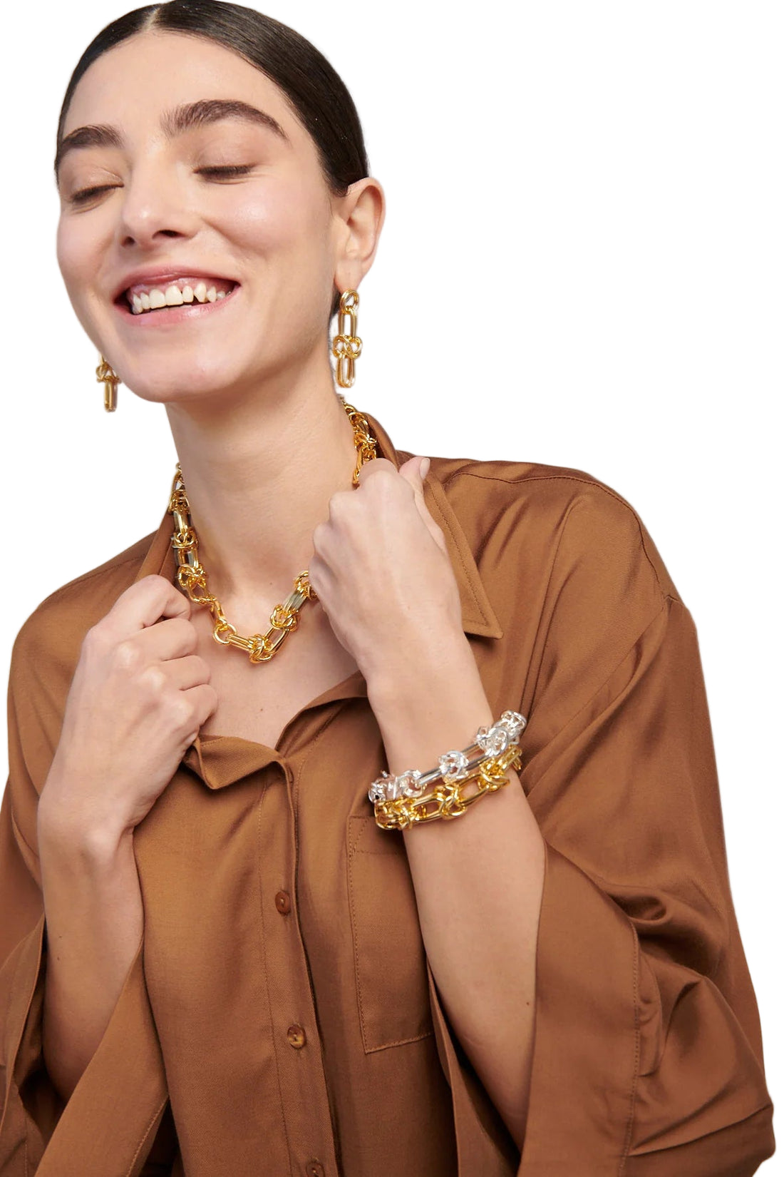 FEDERICA TOSI Lace Cecile In Gold