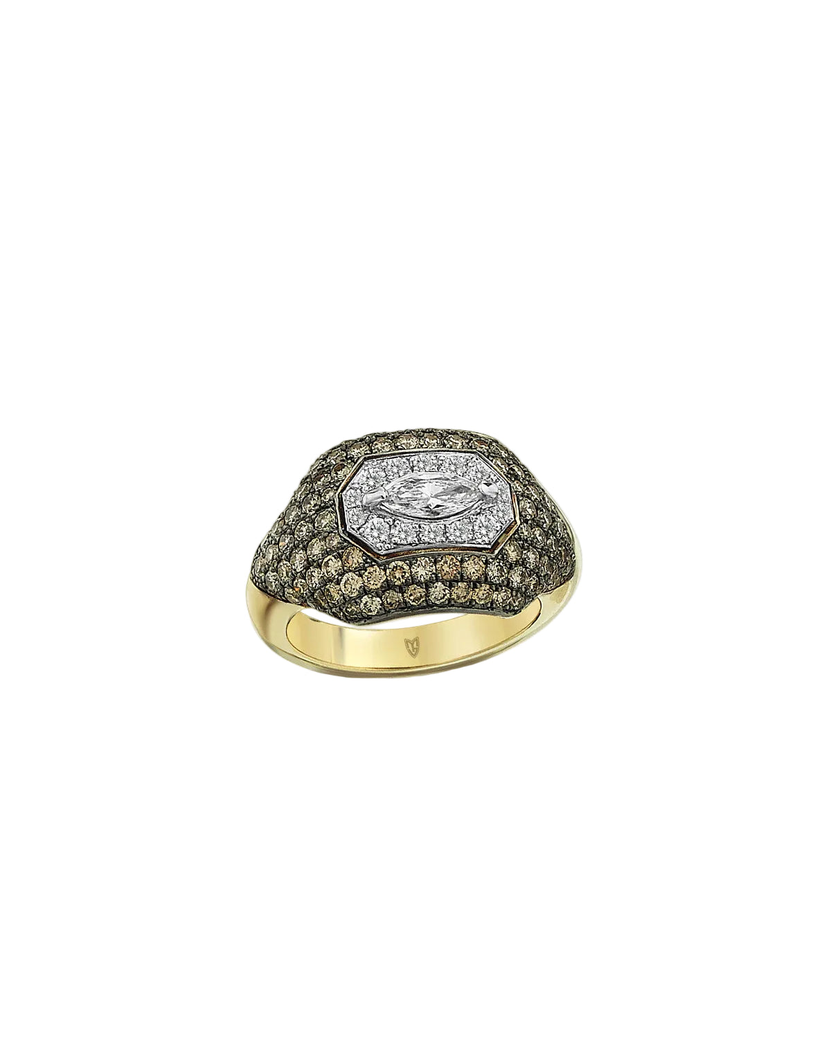 MELIS GORAL Golden Age Radiant Ring