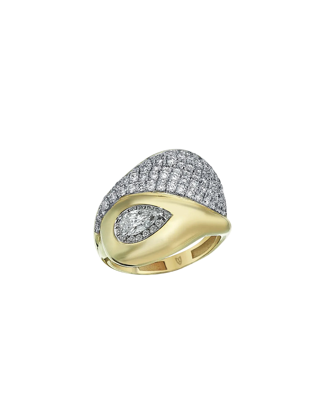 MELIS GORAL Golden Age Horizon Ring