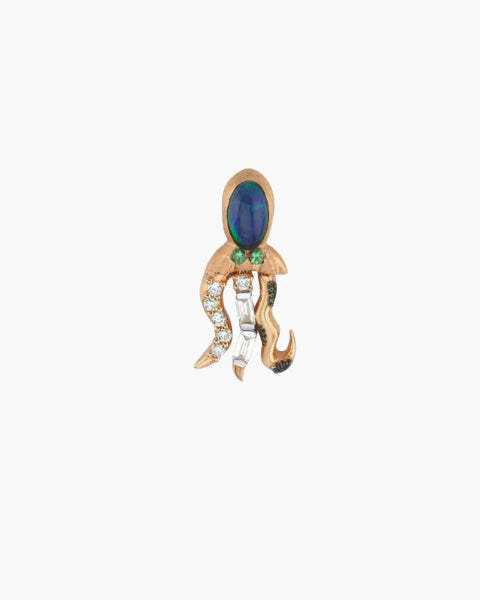 SELDA Nerice Octopus Earring Small(Single)