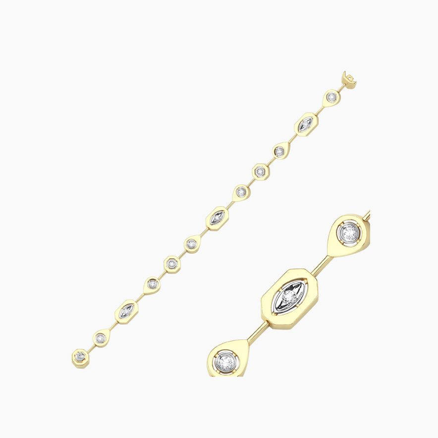 MELIS GORAL Focus Diamond Bracelet