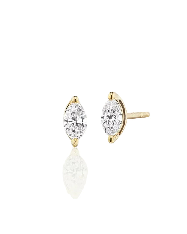 ALTRUIST Traditional Marquise Studs
